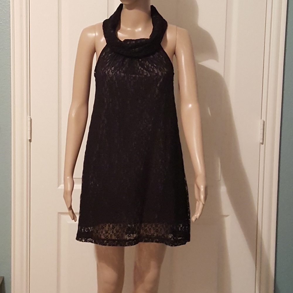 Lacy black dress